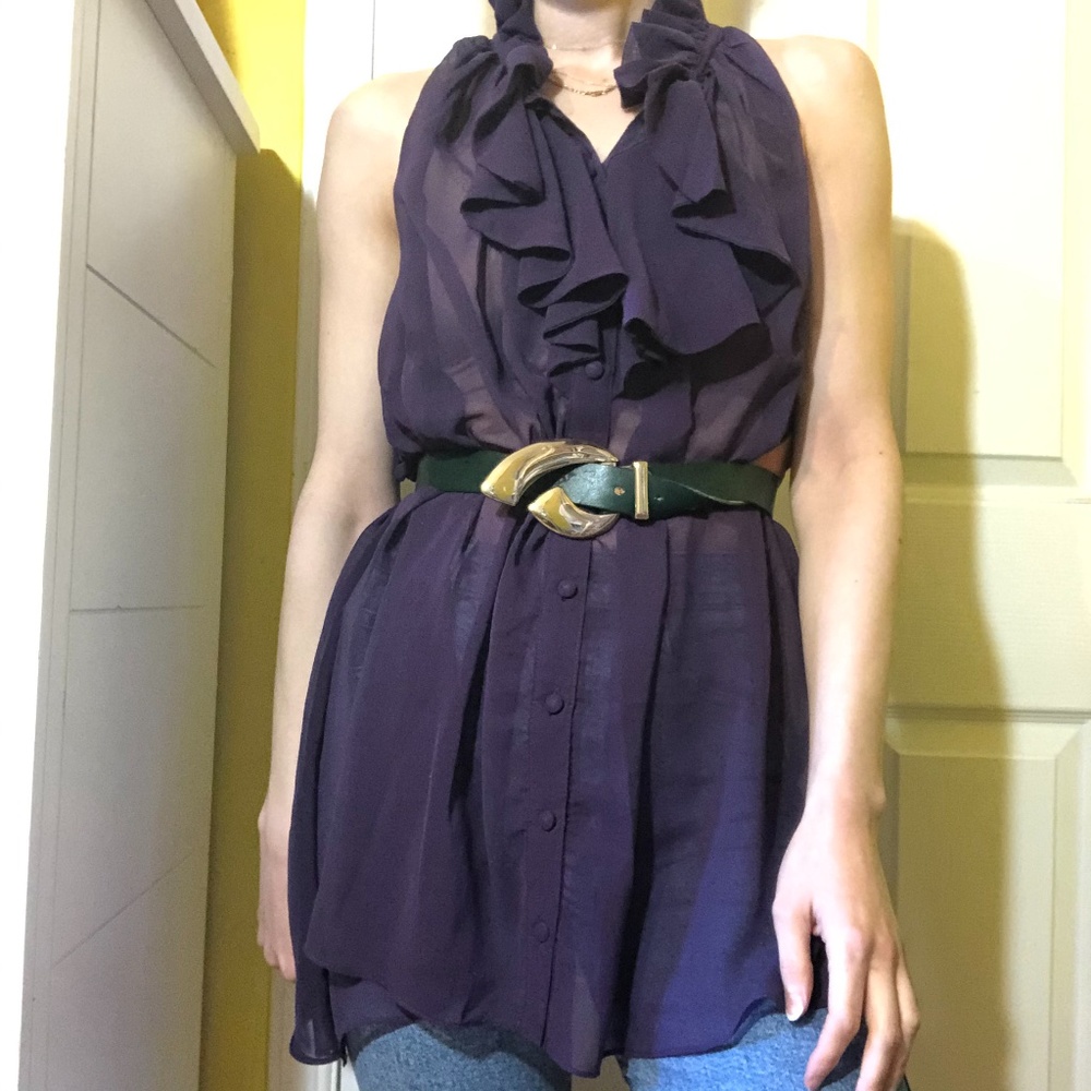 Flirty night out top!